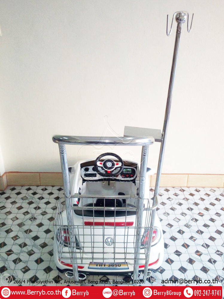 Berry B Group - รถมีด้ามเข็นเสาน้ำเกลือทรงเต่า-โรงพยาบาล-W11
