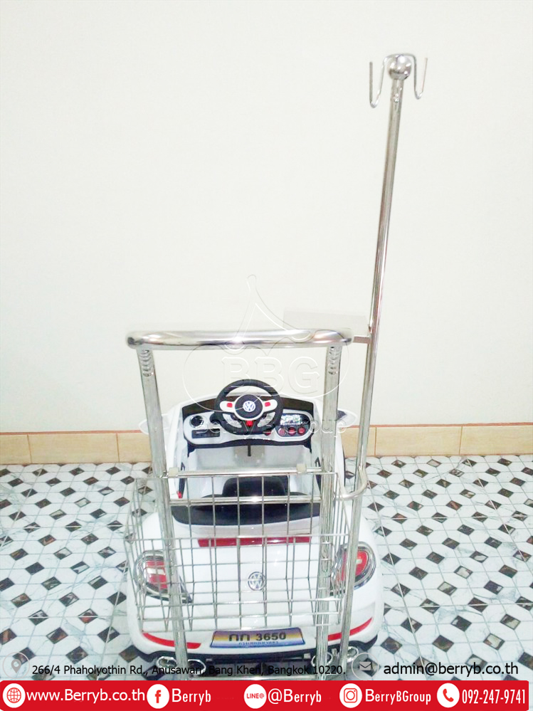 Berry B Group - รถมีด้ามเข็นเสาน้ำเกลือทรงเต่า-โรงพยาบาล-W3