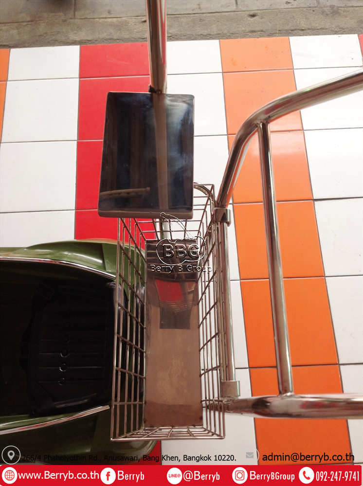 Berry B Group - รถมีด้ามเข็นเสาน้ำเกลือทรงเฟอรารี่-โรงพยาบาล-G6