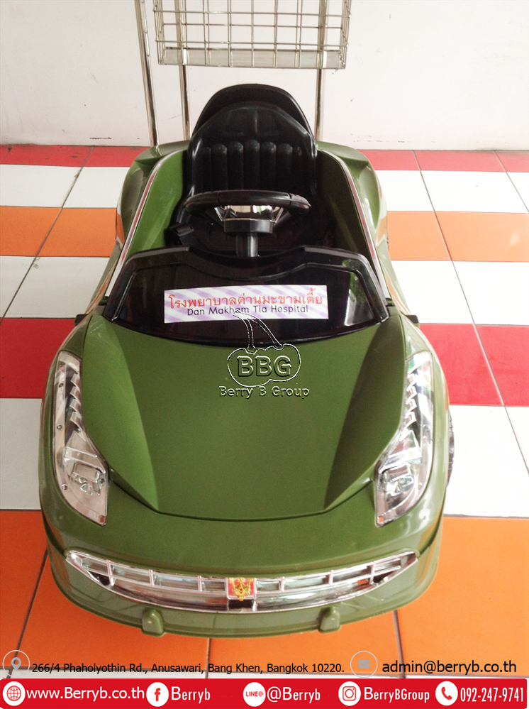 Berry B Group - รถมีด้ามเข็นเสาน้ำเกลือทรงเฟอรารี่-โรงพยาบาล-G7