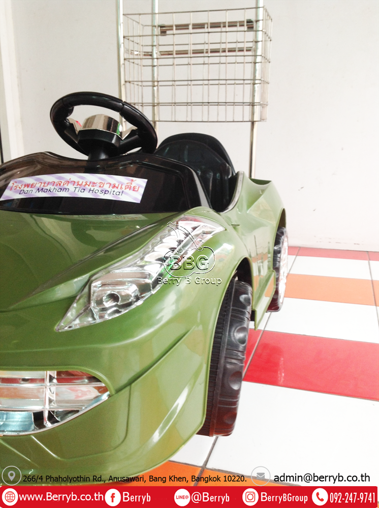 Berry B Group - รถมีด้ามเข็นเสาน้ำเกลือทรงเฟอรารี่-โรงพยาบาล-G8