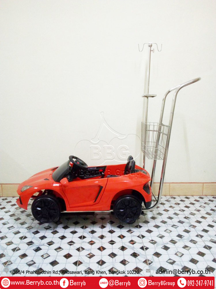 Berry B Group - รถมีด้ามเข็นเสาน้ำเกลือทรงแลมโบกีนี่-โรงพยาบาล-OR4